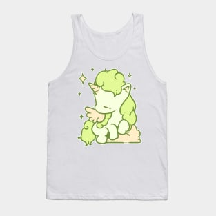 Soft Unicorn (Melon Green) Tank Top